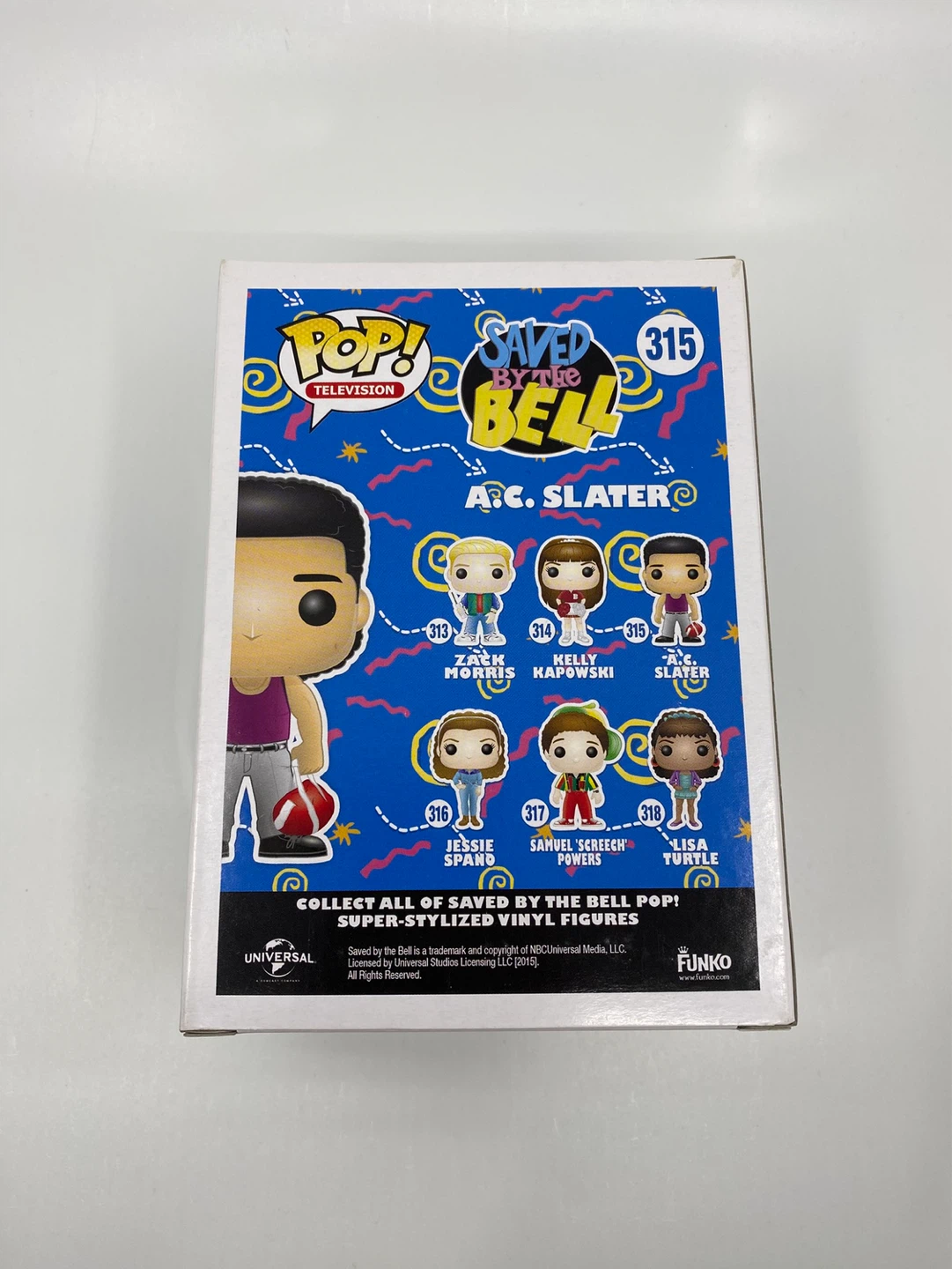 Funko Pop Saved by the Bell A.C Slater #315 - photo 3