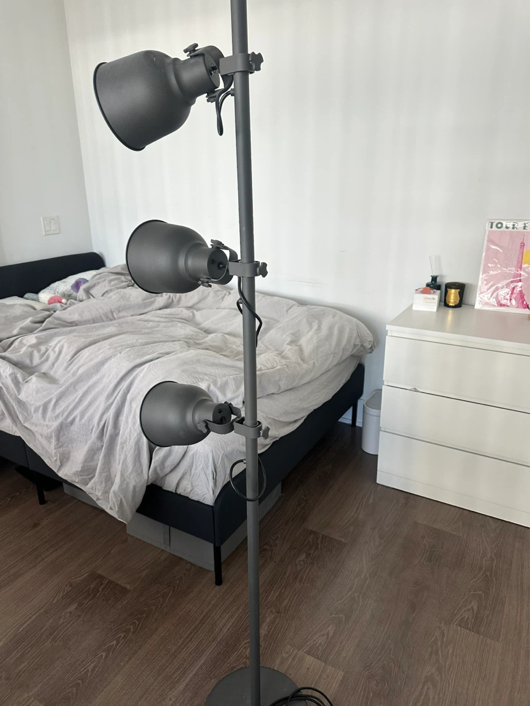 IKEA Hektar Floor Lamp - Dark Gray - photo 4