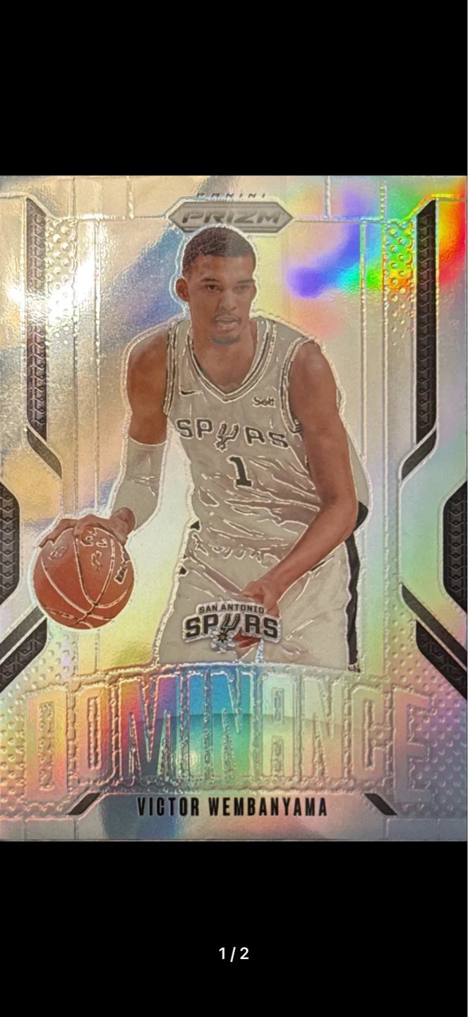 2024-25 Panini Prizm Basketball Victor Wembanyama Card