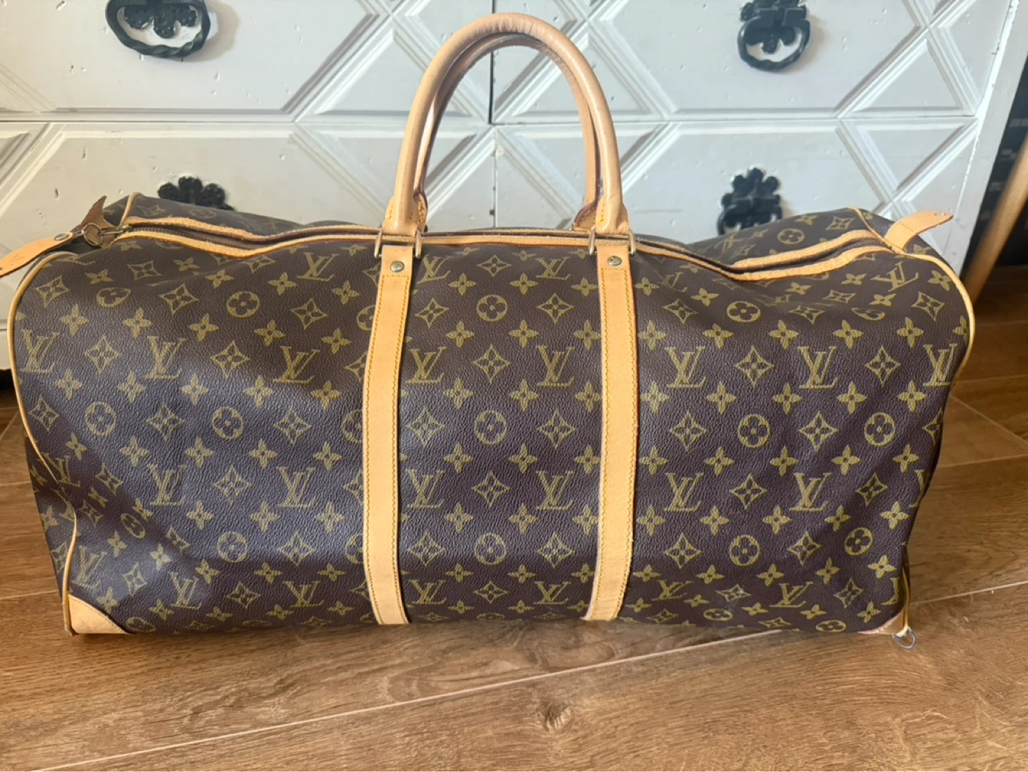 Replica Louis Vuitton Monogram Duffle Bag - photo 2