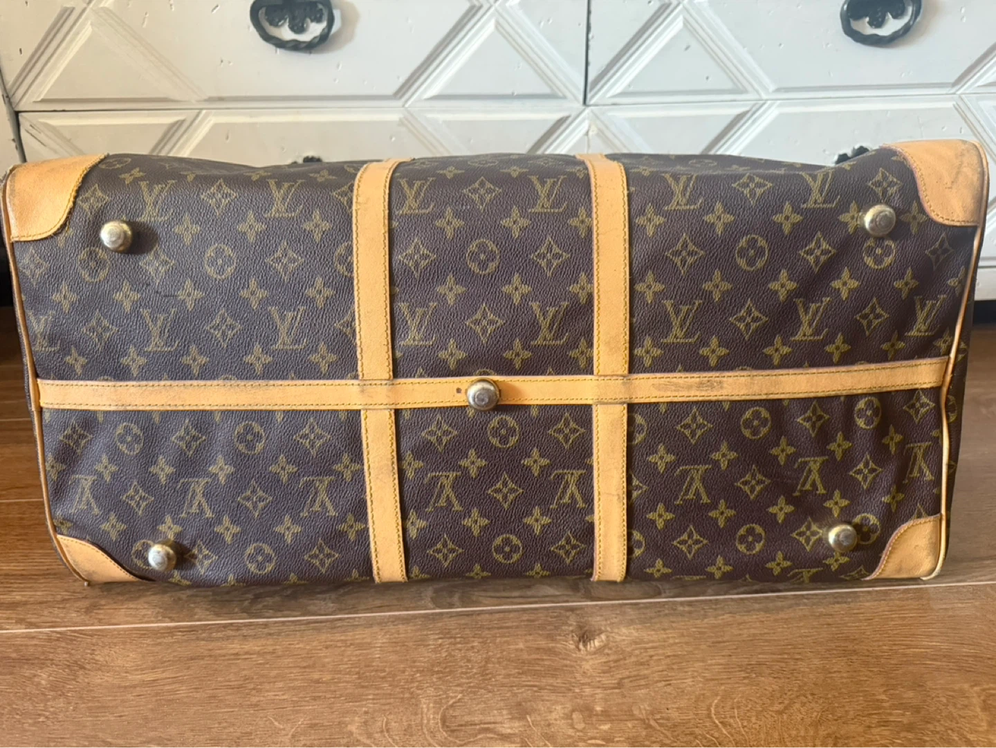 Replica Louis Vuitton Monogram Duffle Bag - photo 3