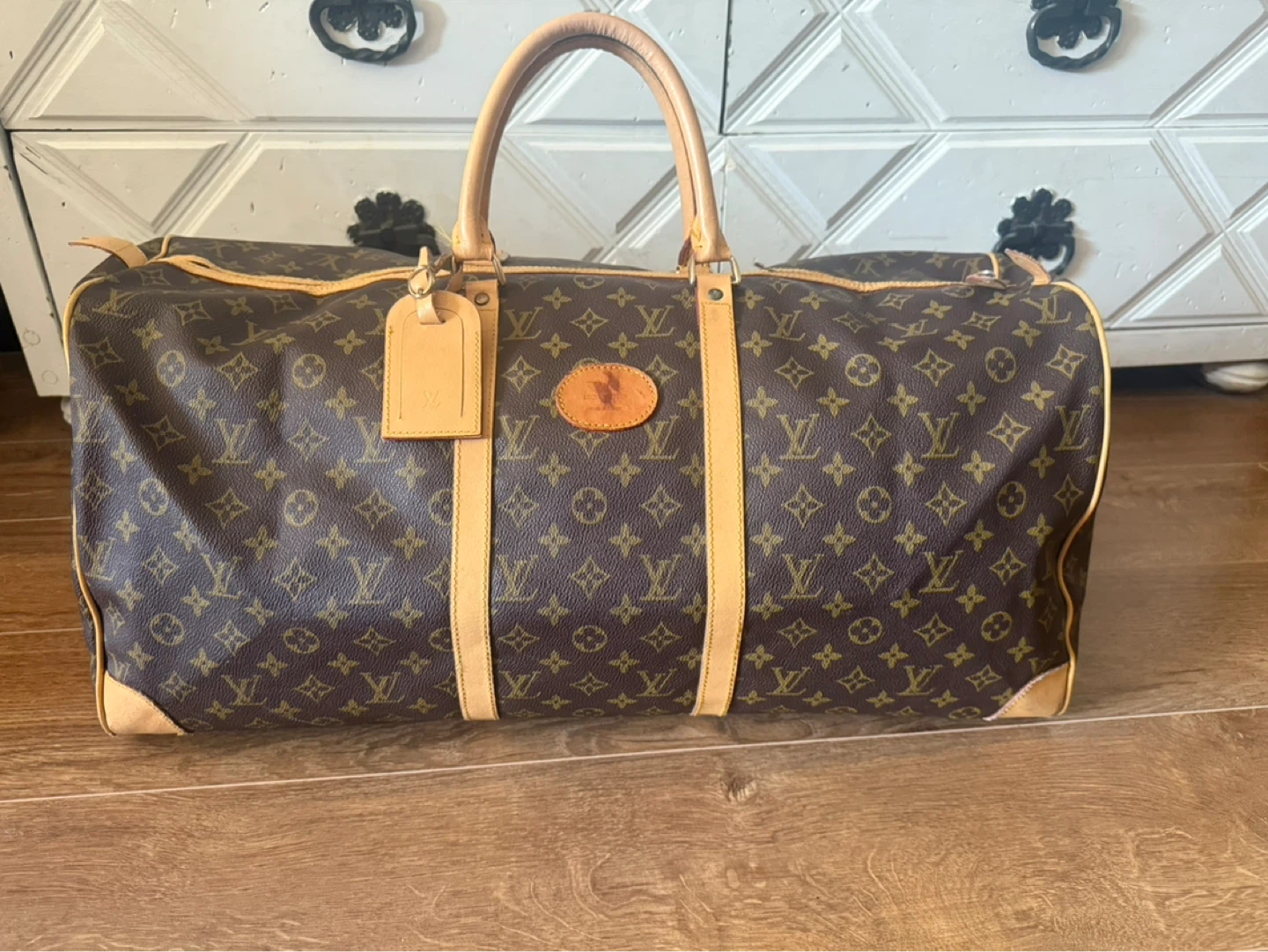 Replica Louis Vuitton Monogram Duffle Bag