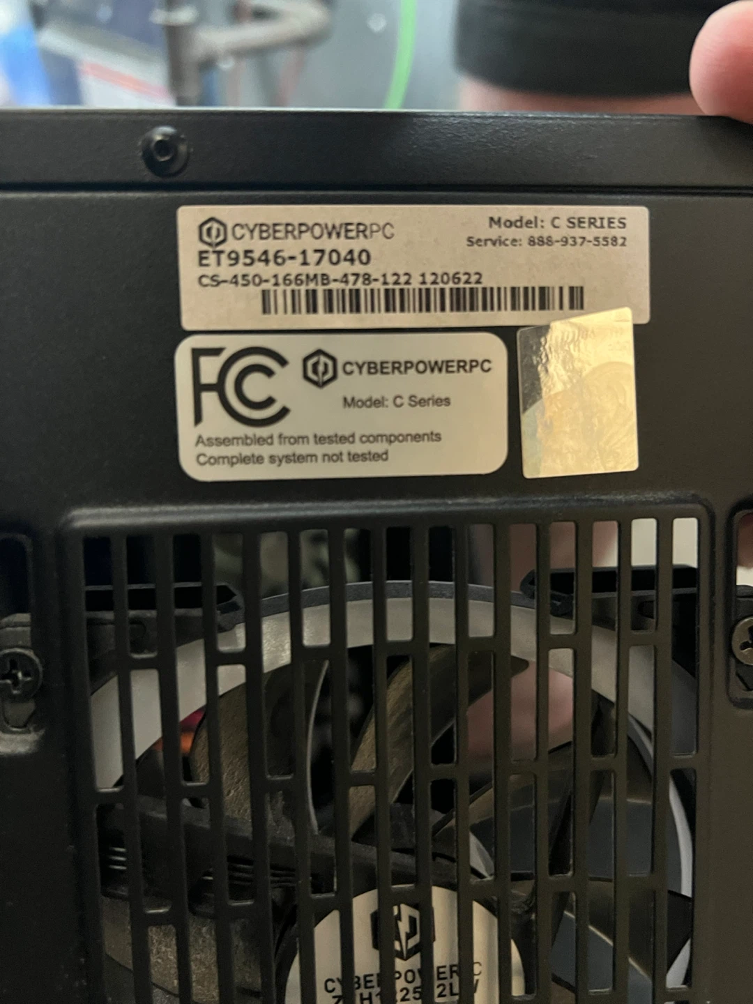 CyberPowerPC C Series ATX Mid Tower PC Case - photo 4