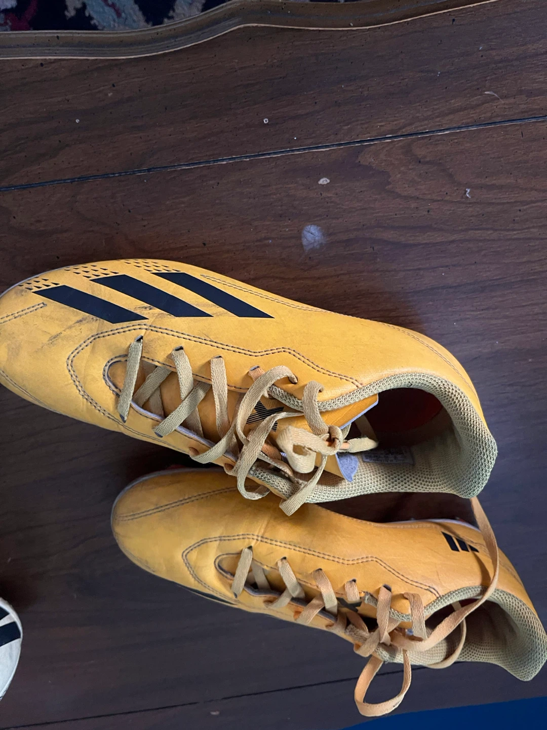 Adidas Yellow Soccer Cleats size 5 - photo 2