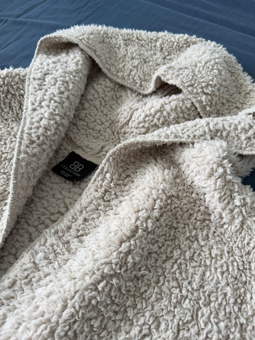 BB Collection Cream Fleece Hoodie