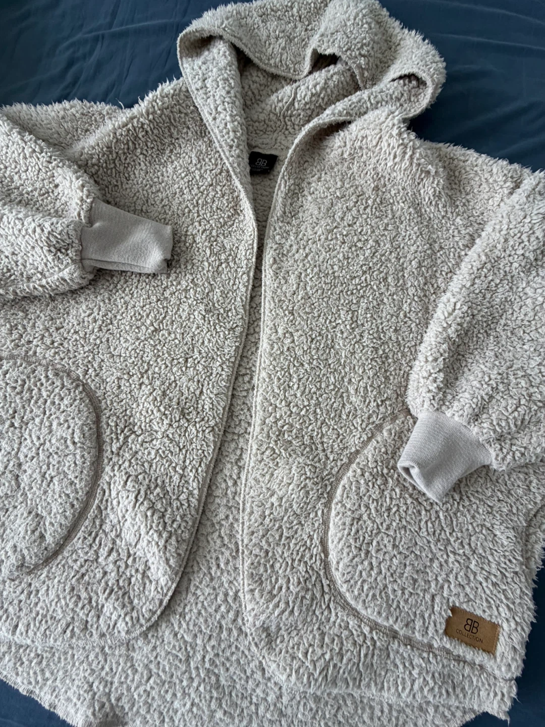 BB Collection Cream Fleece Hoodie - photo 3