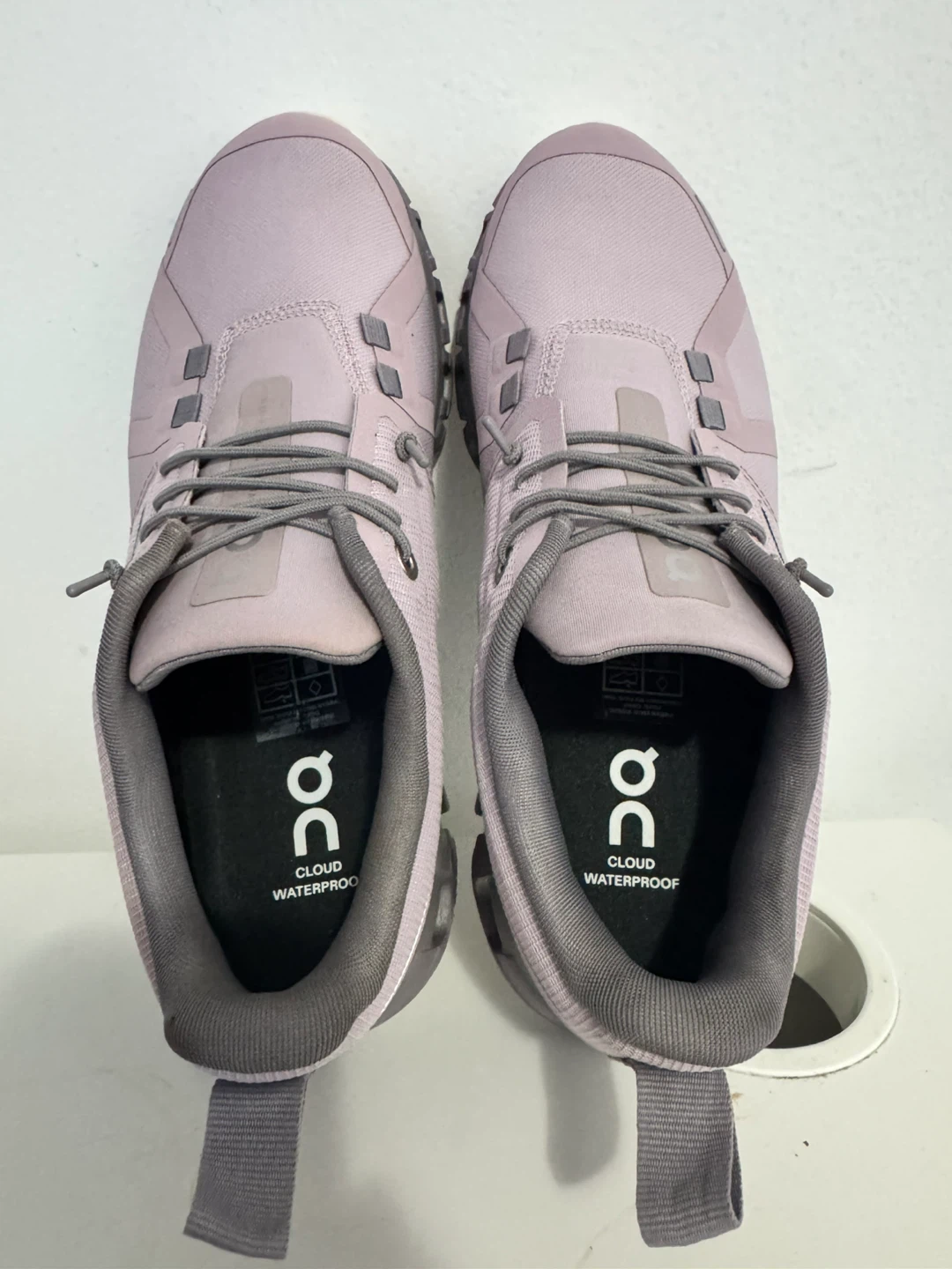 On Womens Cloud 6 Waterproof ‘Mauve Zinc’ (6.5US womens) - photo 5