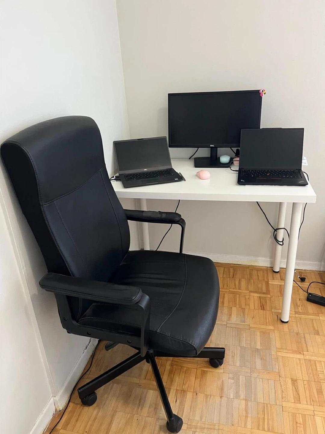 Ikea office desk and chair