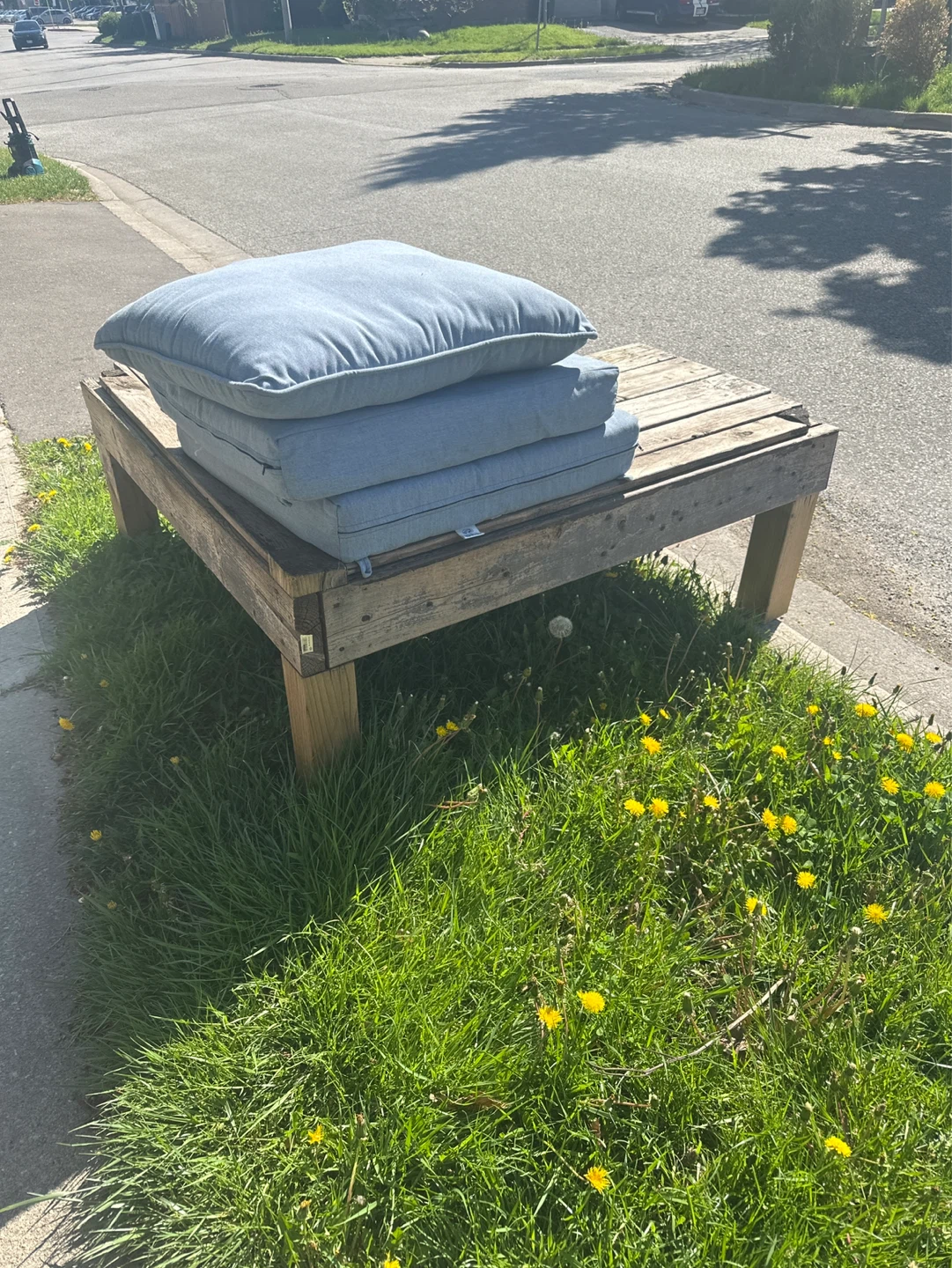 Outdoor Bench with Cushions - photo 4