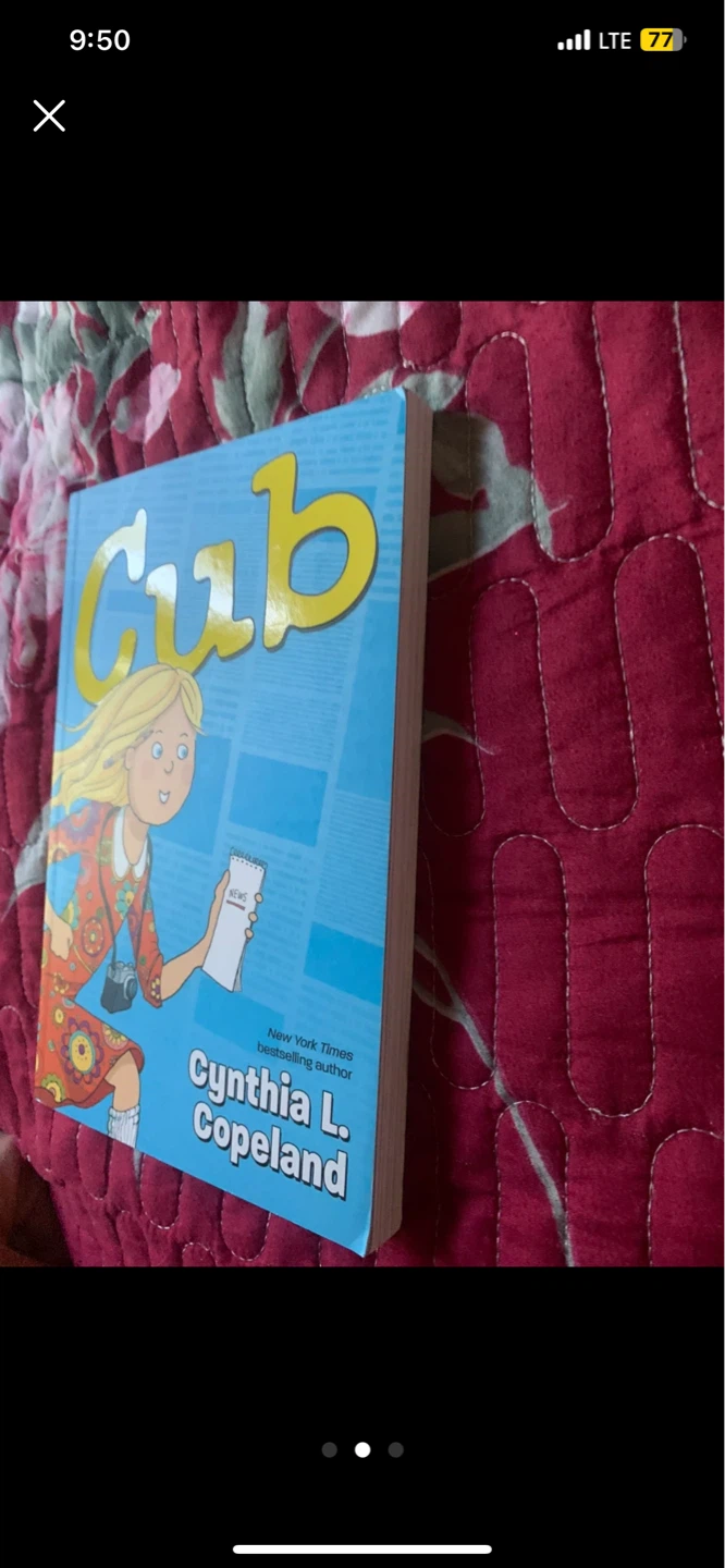 Cub by Cynthia L. Copeland Paperback Book - photo 2