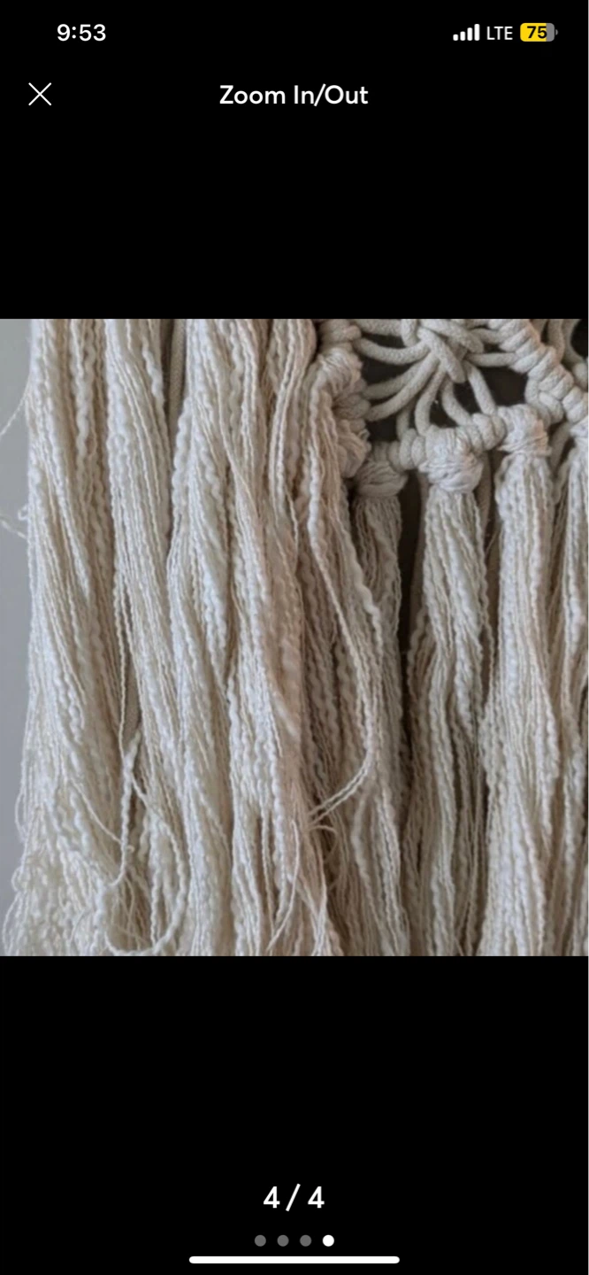 Bohemian Macrame Wall Mirror - photo 4