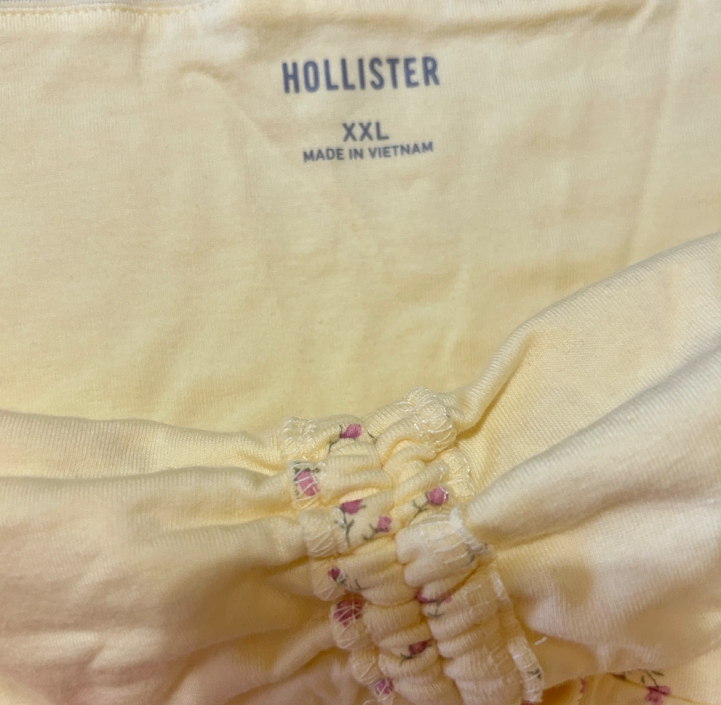 Hollister Strapless Cinched Babydoll Top XXL - photo 3