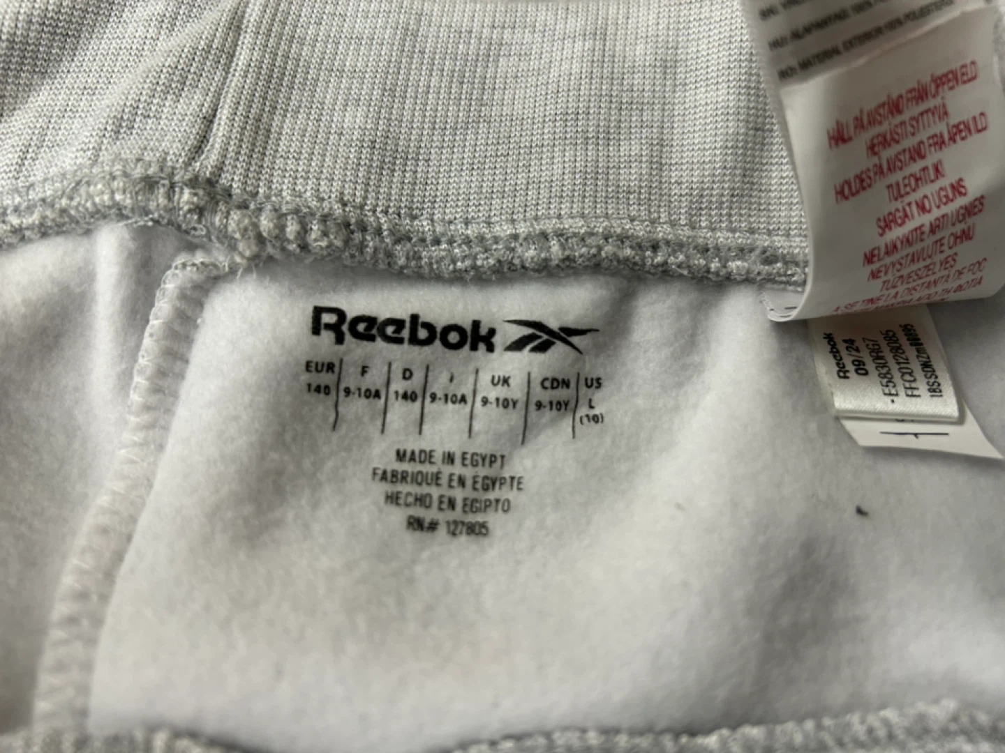 Reebok Signature Jogger Pants - Lt Grey Heather - photo 5