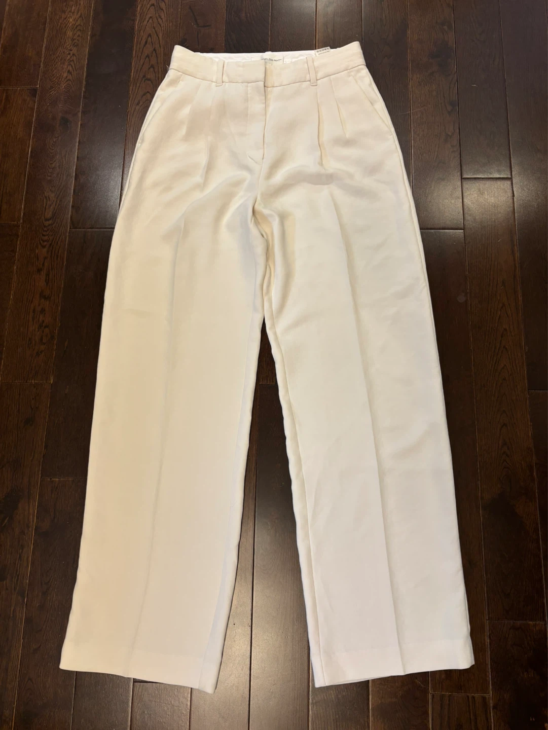 Wilfred "The Effortless Pant" Black Wide Leg Trousers Size 8 - photo 5