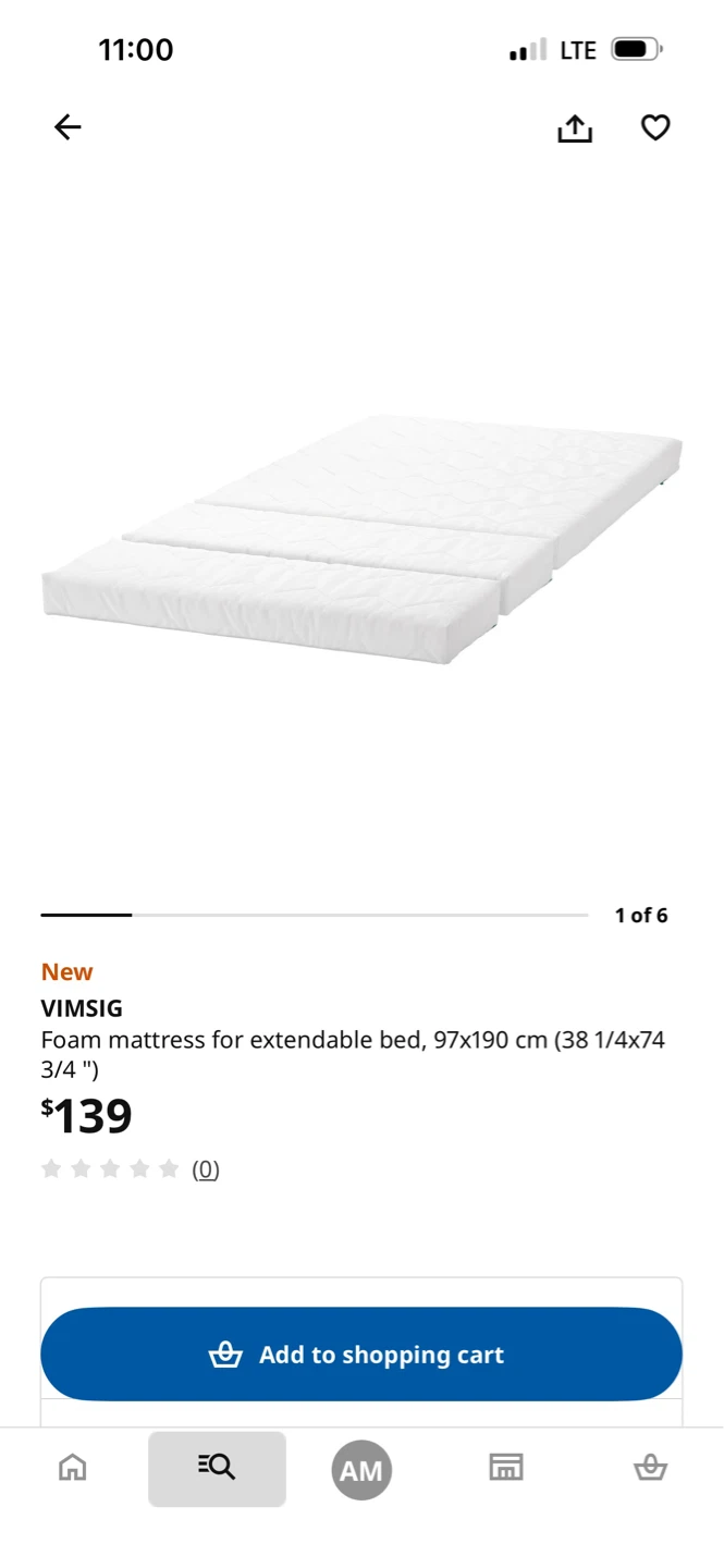IKEA SLÄKT Extendable Bed Frame with Slatted Bed Base - White - photo 5