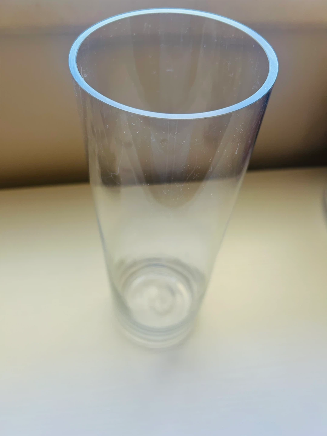 Clear Glass Vase