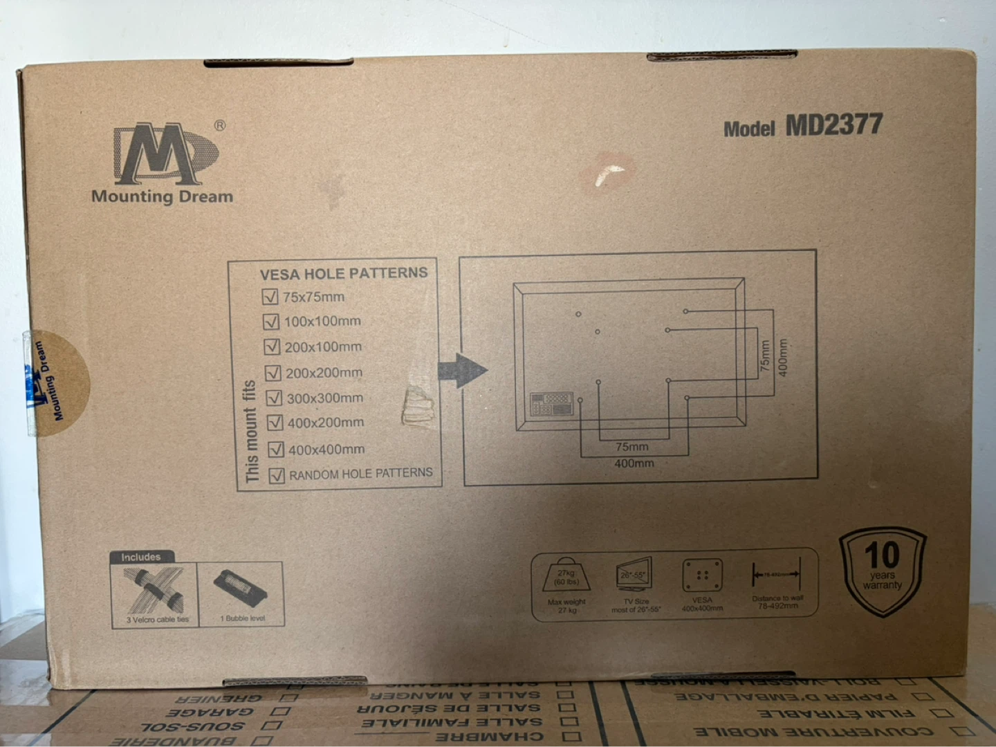 Mounting Dream Full-Motion TV Wall Mount MD2377 - photo 3