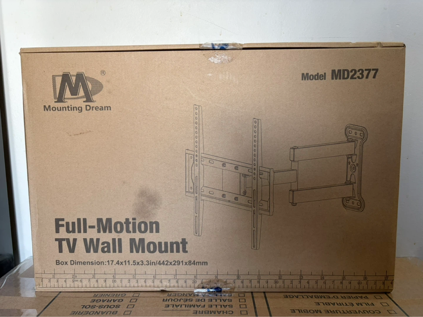 Mounting Dream Full-Motion TV Wall Mount MD2377 - photo 2