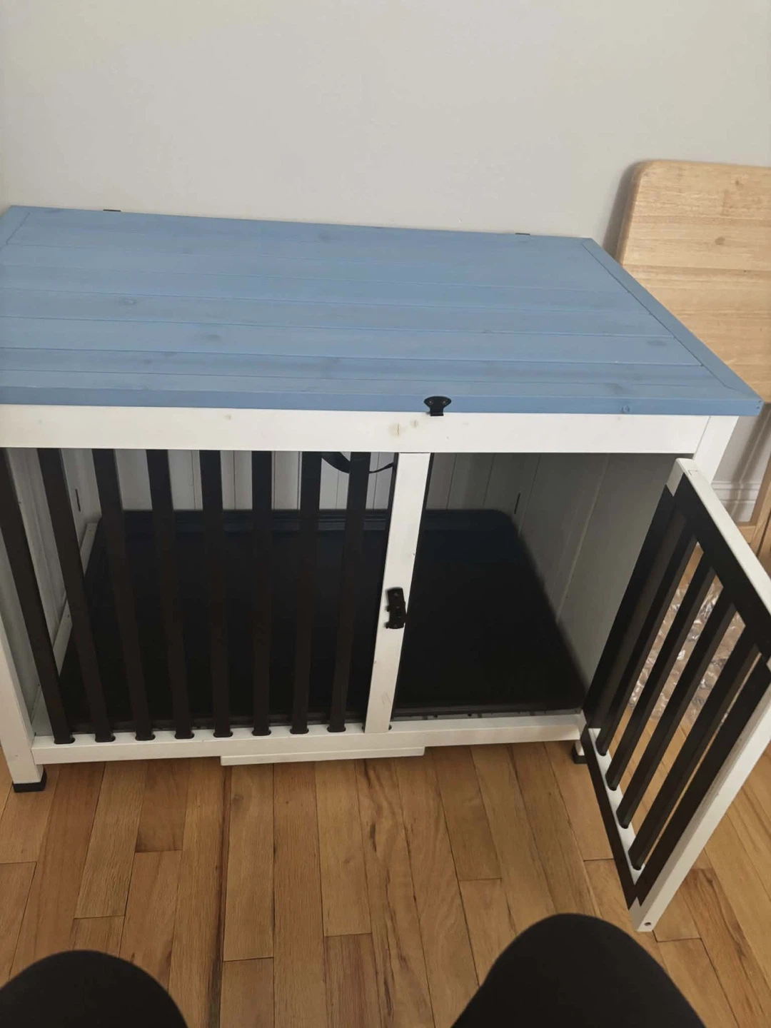 Furniture Dog Crate End Table