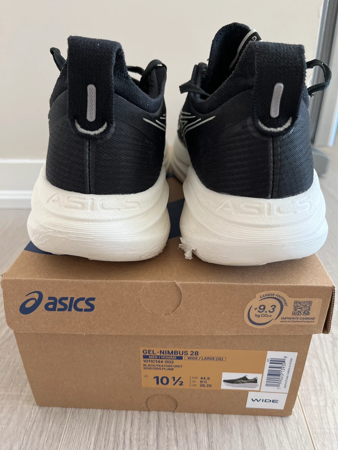 ASICS gel nimbus 27 men’s size 10.5 wide - photo 2
