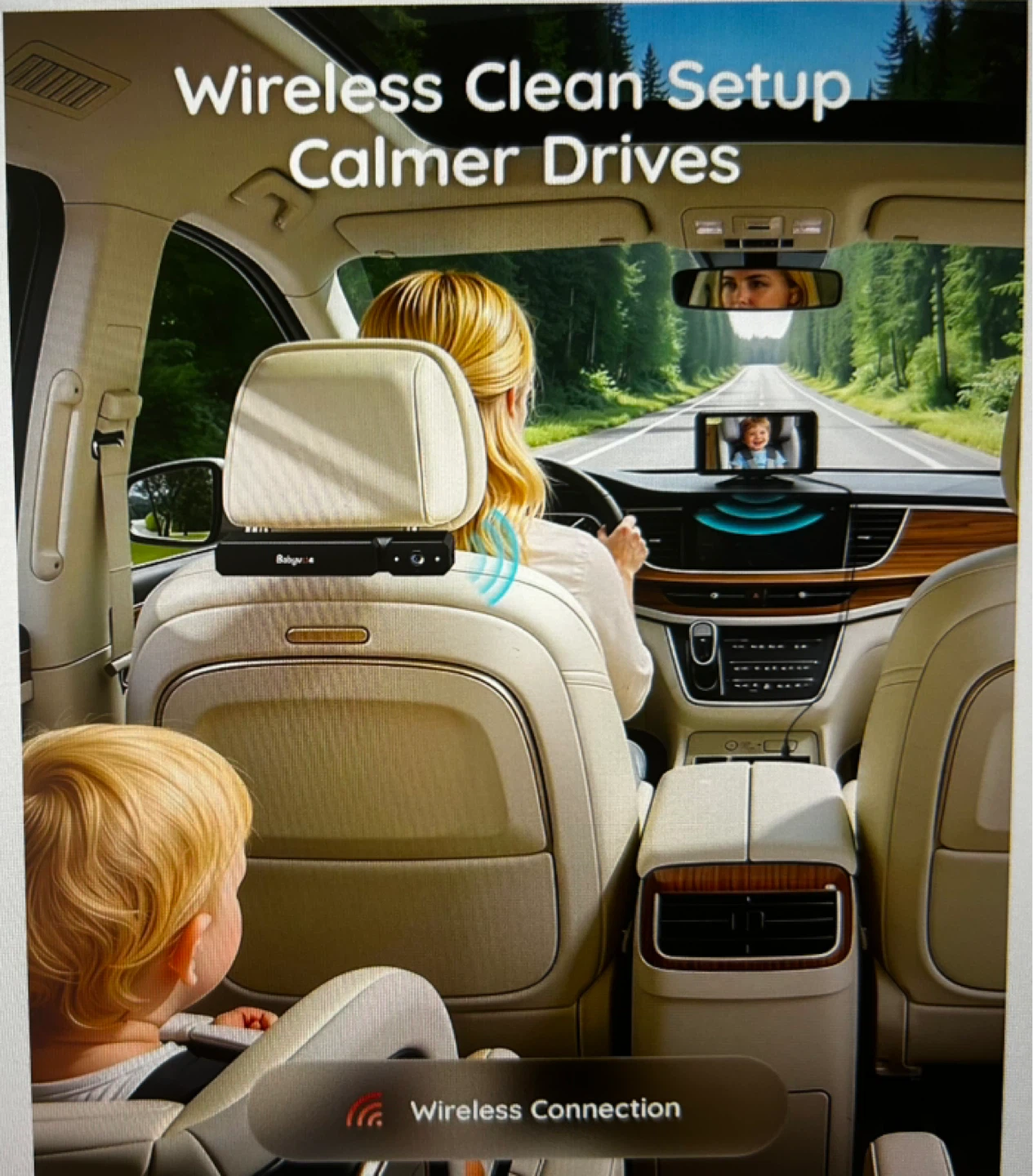 BabyvUe Wireless Baby Car Camera Monitor - photo 4