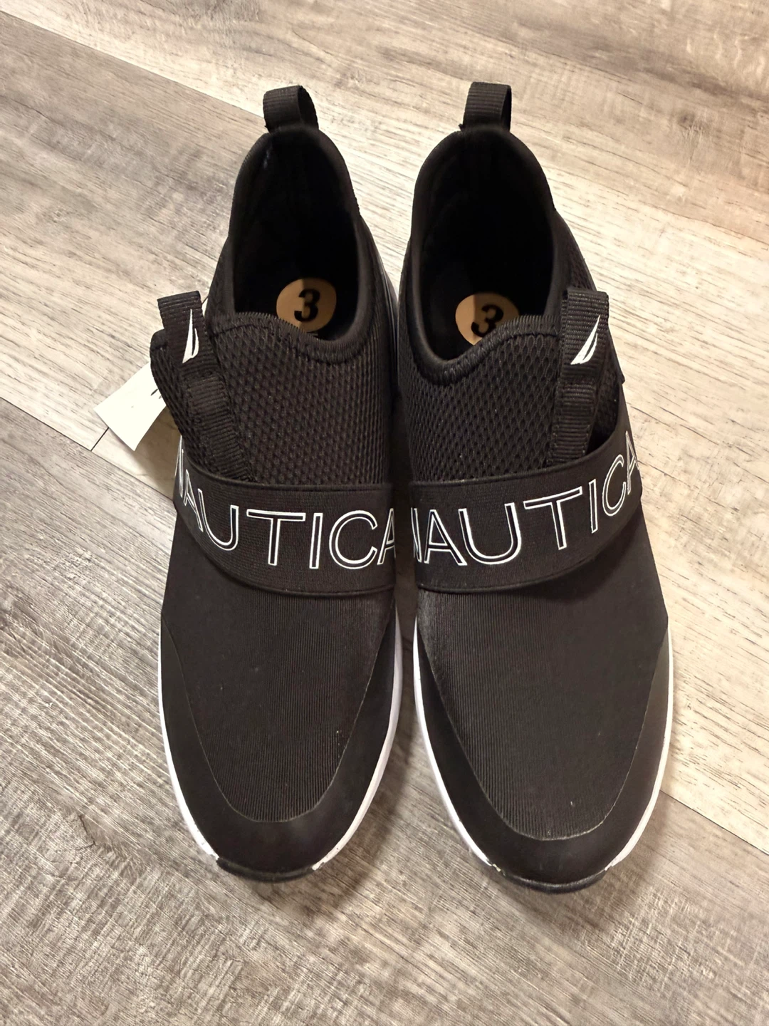 Brand new Nautica slip-on sneakers. Youth sz. 3