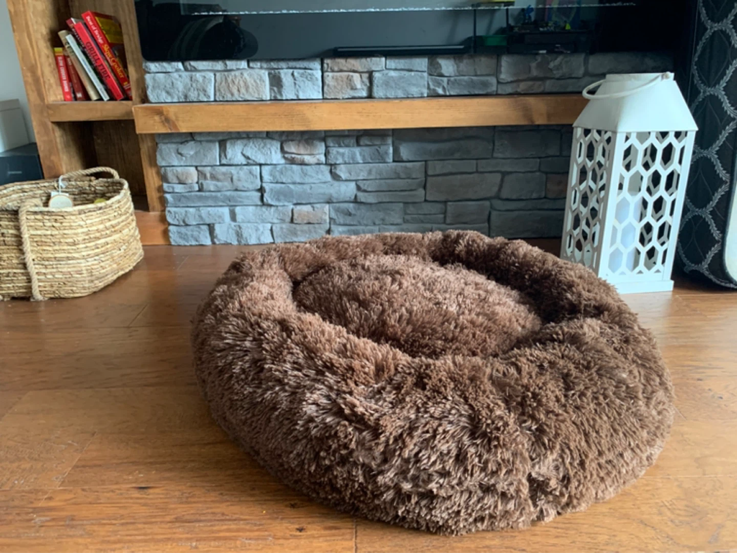 Large Fluffy Round Pet Bed - photo 2