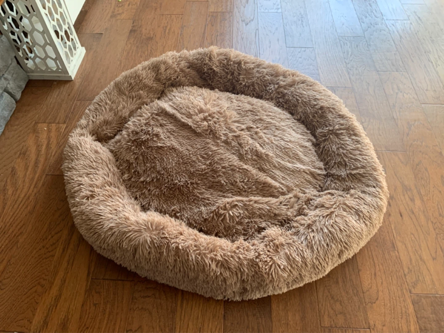 Large Fluffy Round Pet Bed