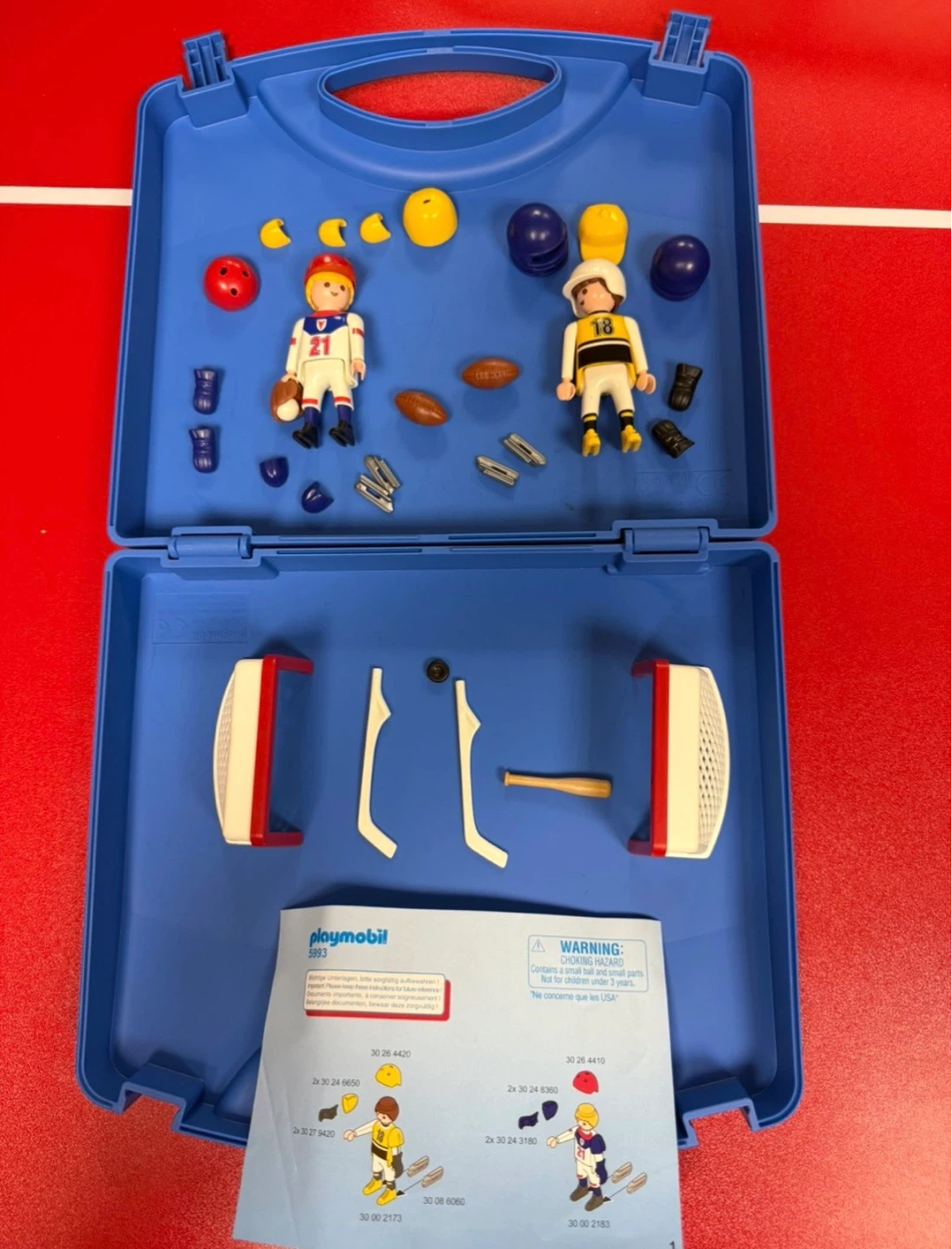 Playmobil Sports Carry Case with Figures and Accessories