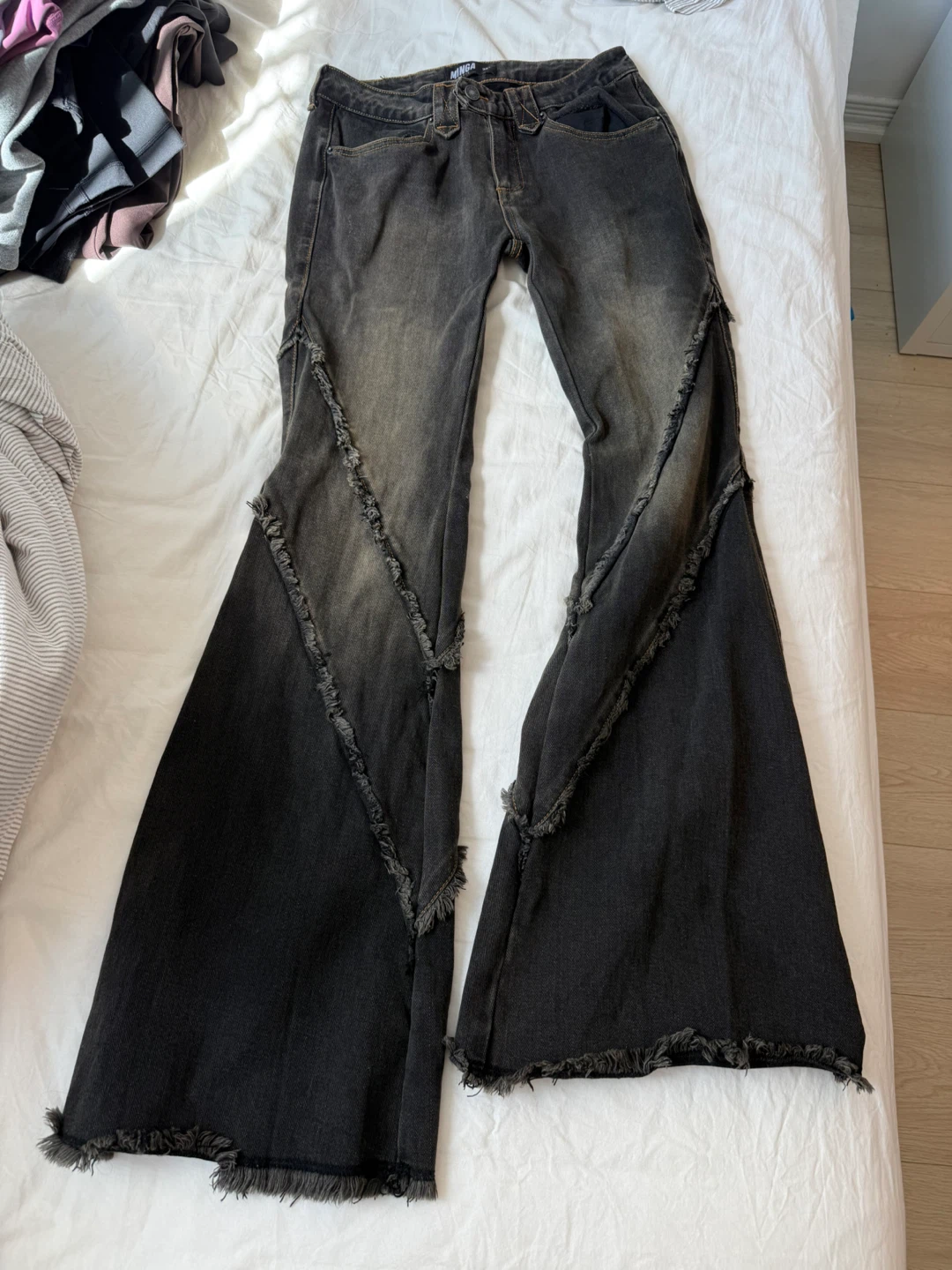 Y2K MINGA London Flared Jeans Size 26 - photo 3