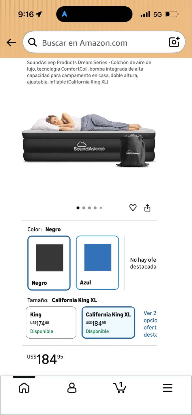 SoundAsleep Dream Series Air Mattress - Full Size