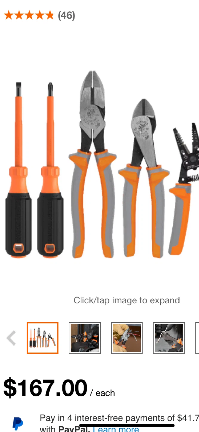 Klein Tools 5-Piece Insulated Tool Set - photo 3