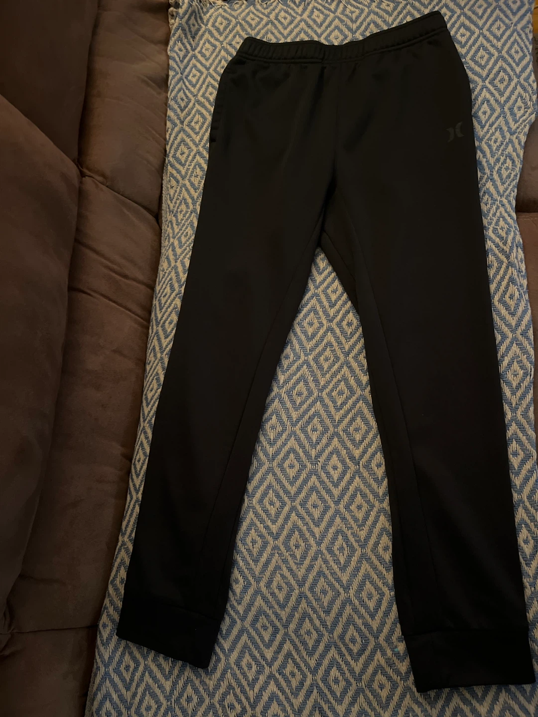 Hurley Black Joggers Sweatpants Size L