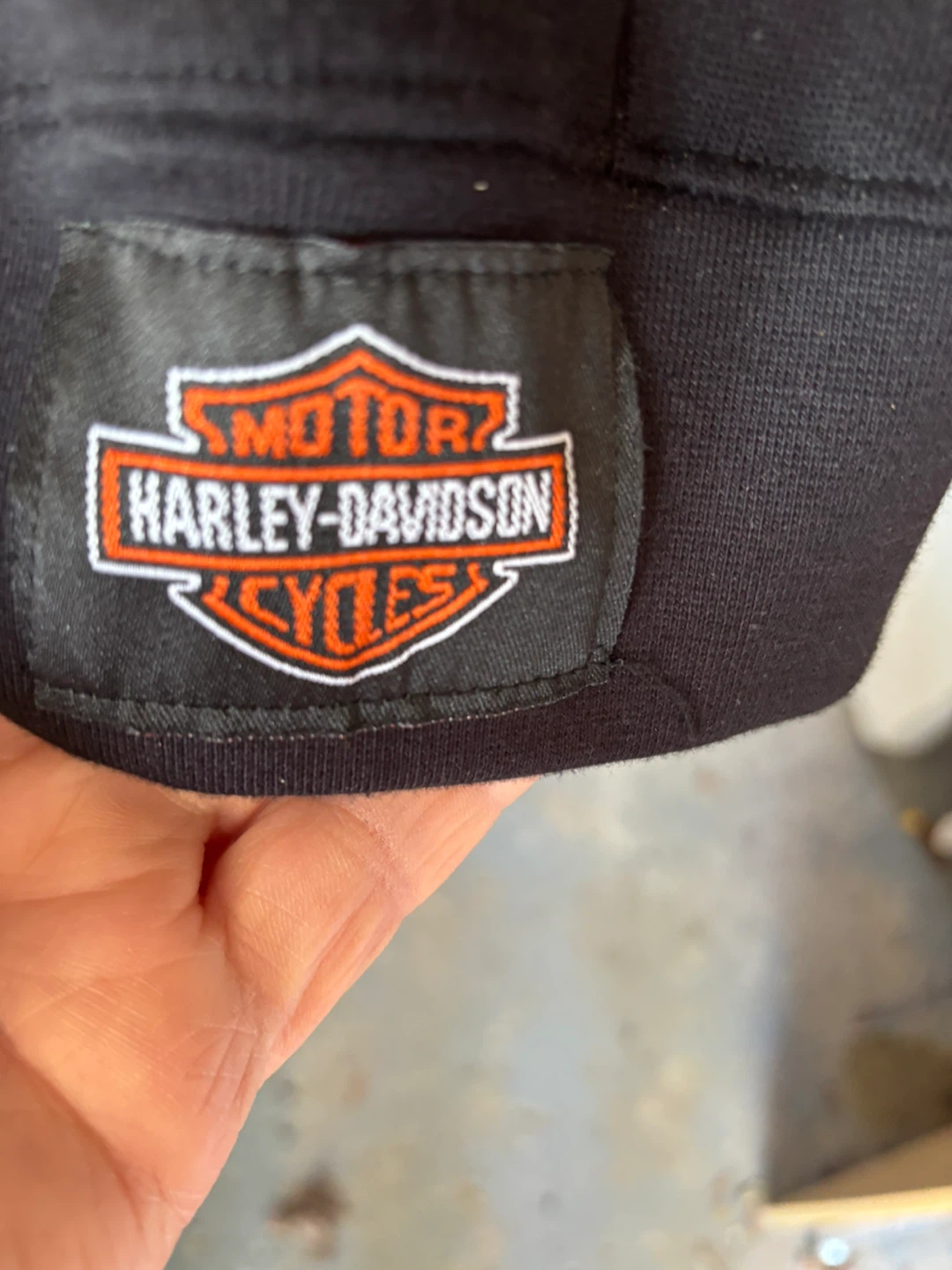 Women’s Harley-Davidson Black Full Zip Hoodie - Size S - photo 4