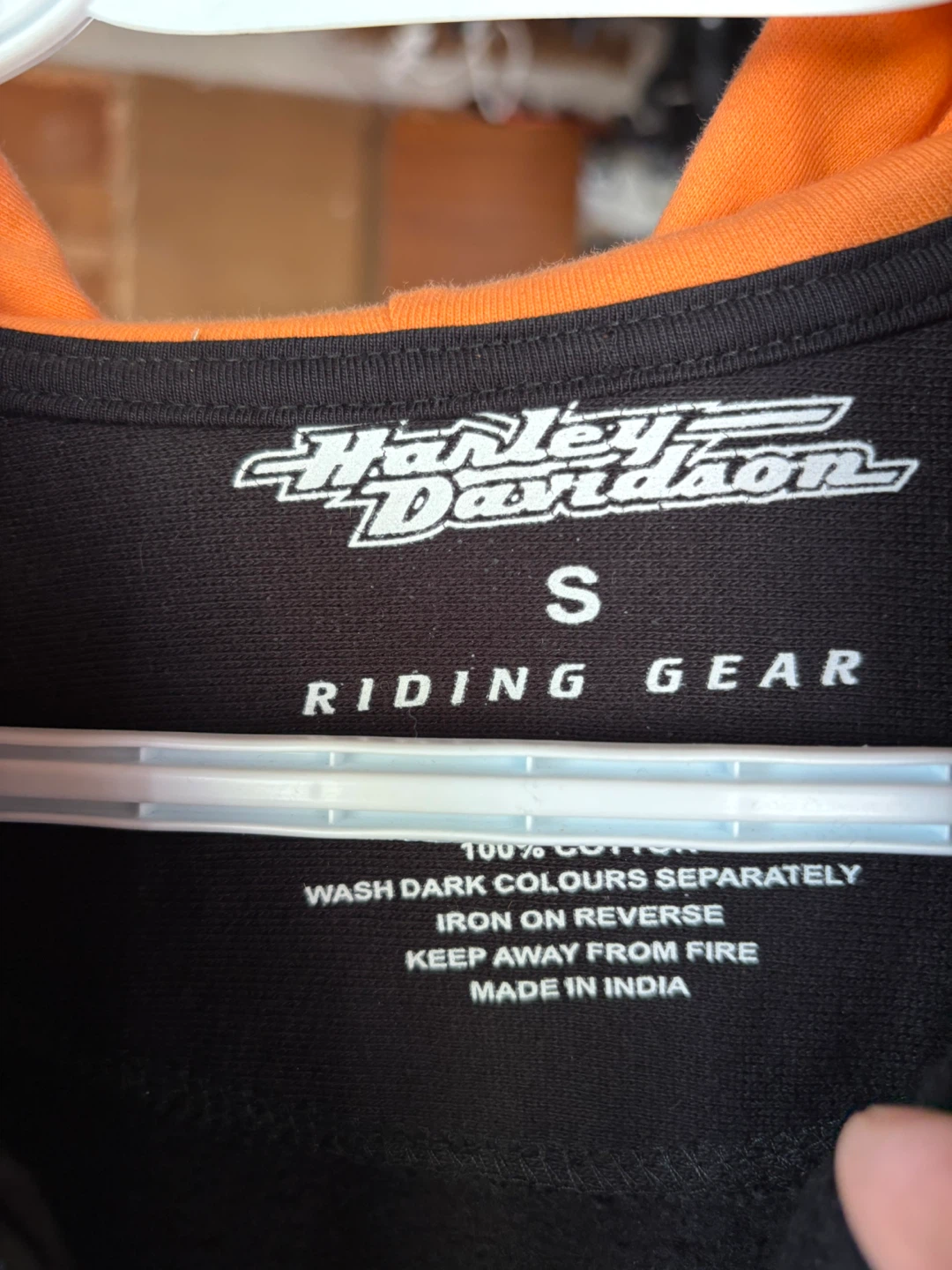 Women’s Harley-Davidson Black Full Zip Hoodie - Size S - photo 3