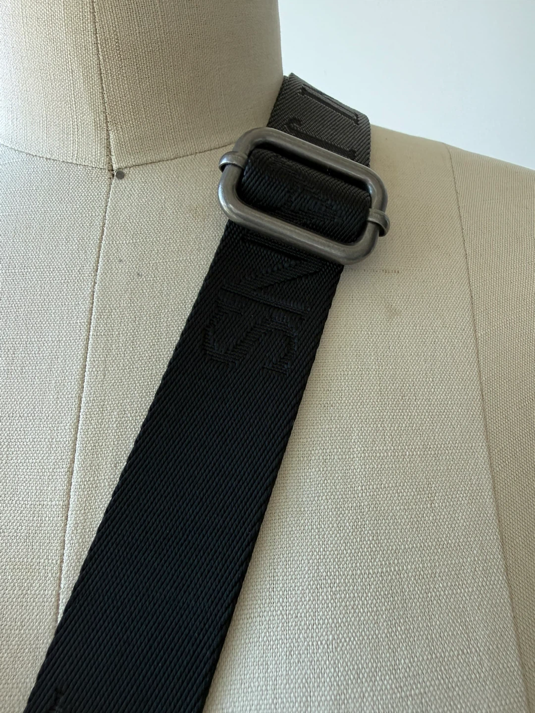 Armani Black Monogram Messenger crossbody Bag - photo 4