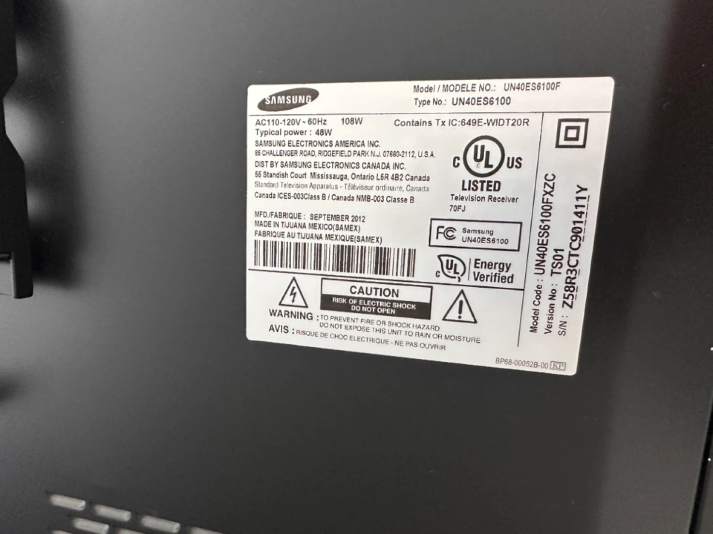 Samsung 42 inch TV LED - photo 2