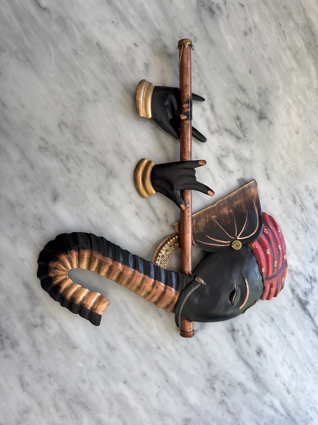 Unique Elephant Wall Art with Hands