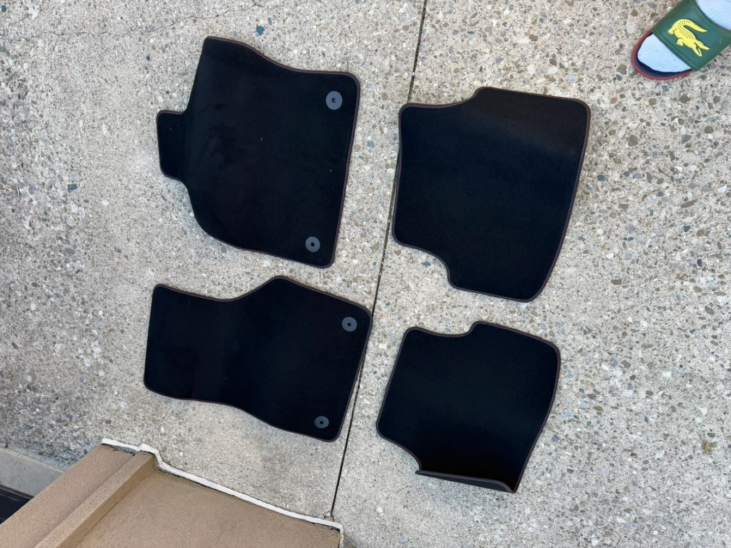 VW Golf gti mk8 Set of 4 Floor Mats - photo 3