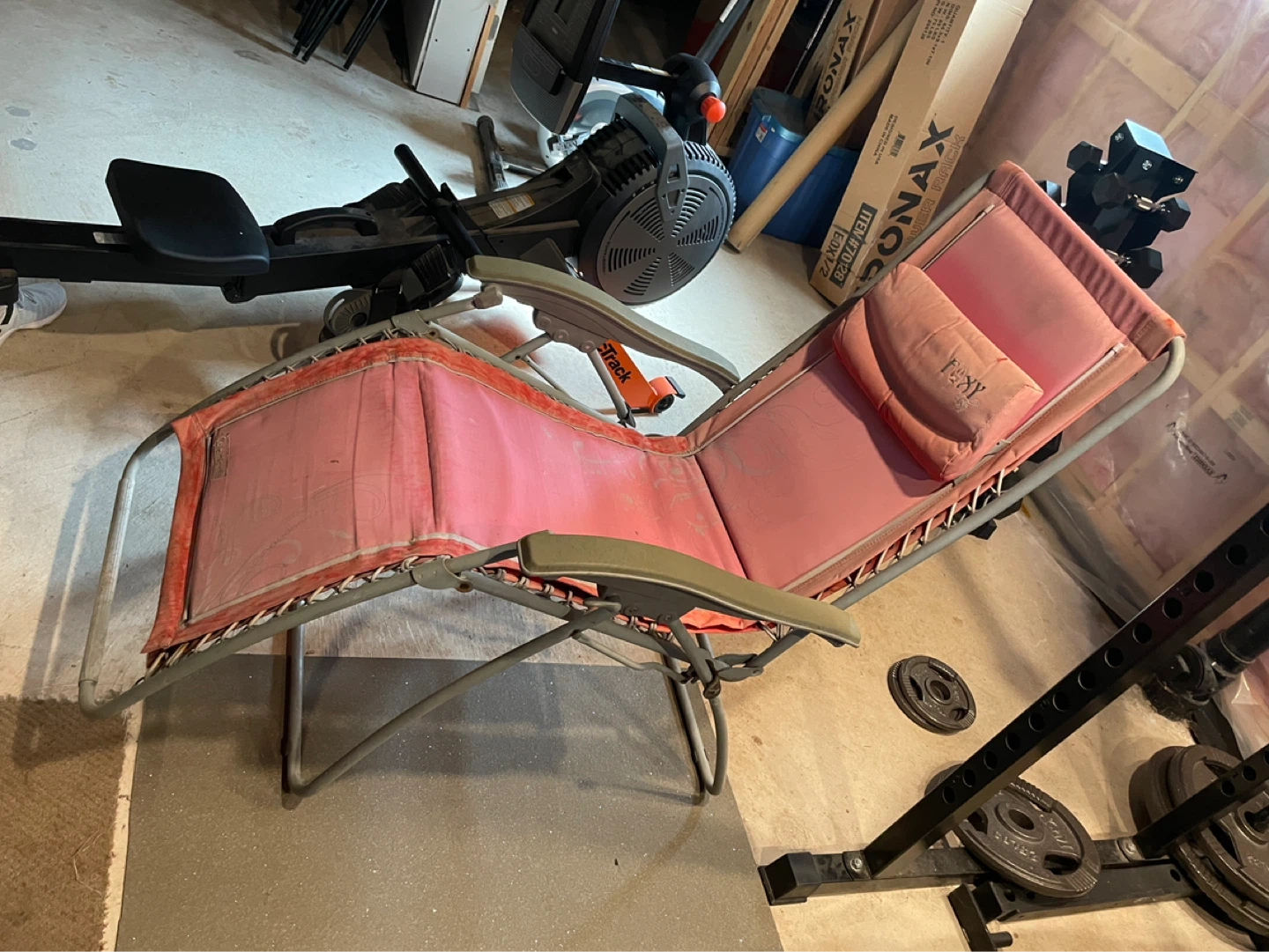 Pink Zero Gravity Chair with Pillow - photo 2