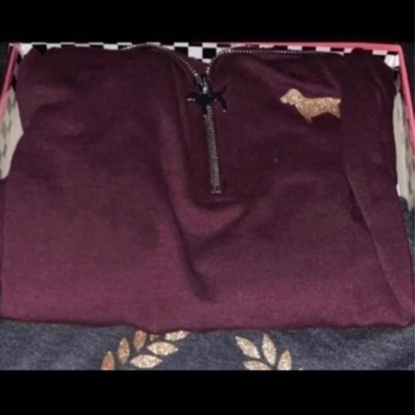 Victoria's Secret Vintage Quarter Zip Pullover - photo 2
