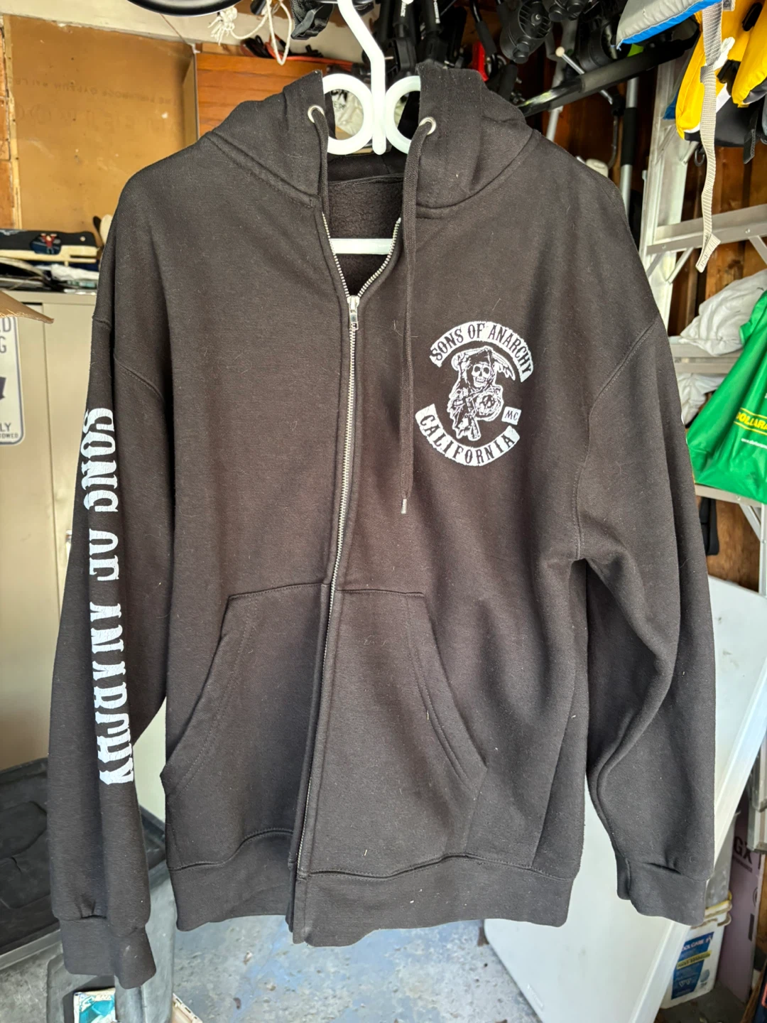 Sons of Anarchy Zip-Up Hoodie