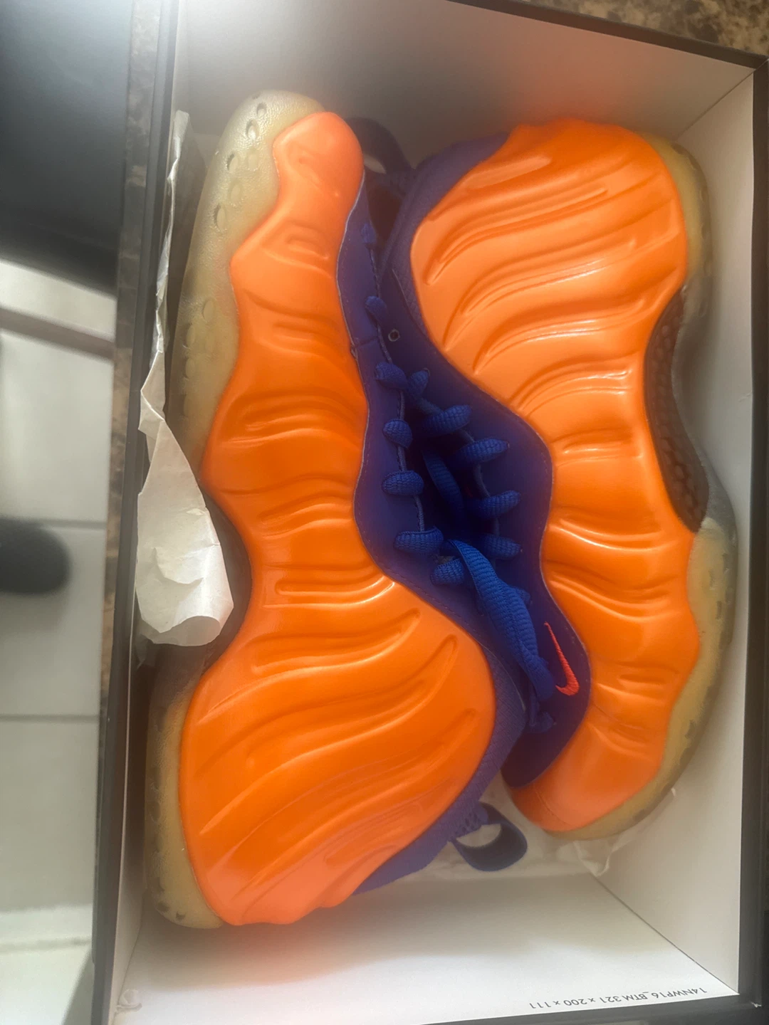 Nike Air Foamposite One Men's Basketball Shoes Size 8