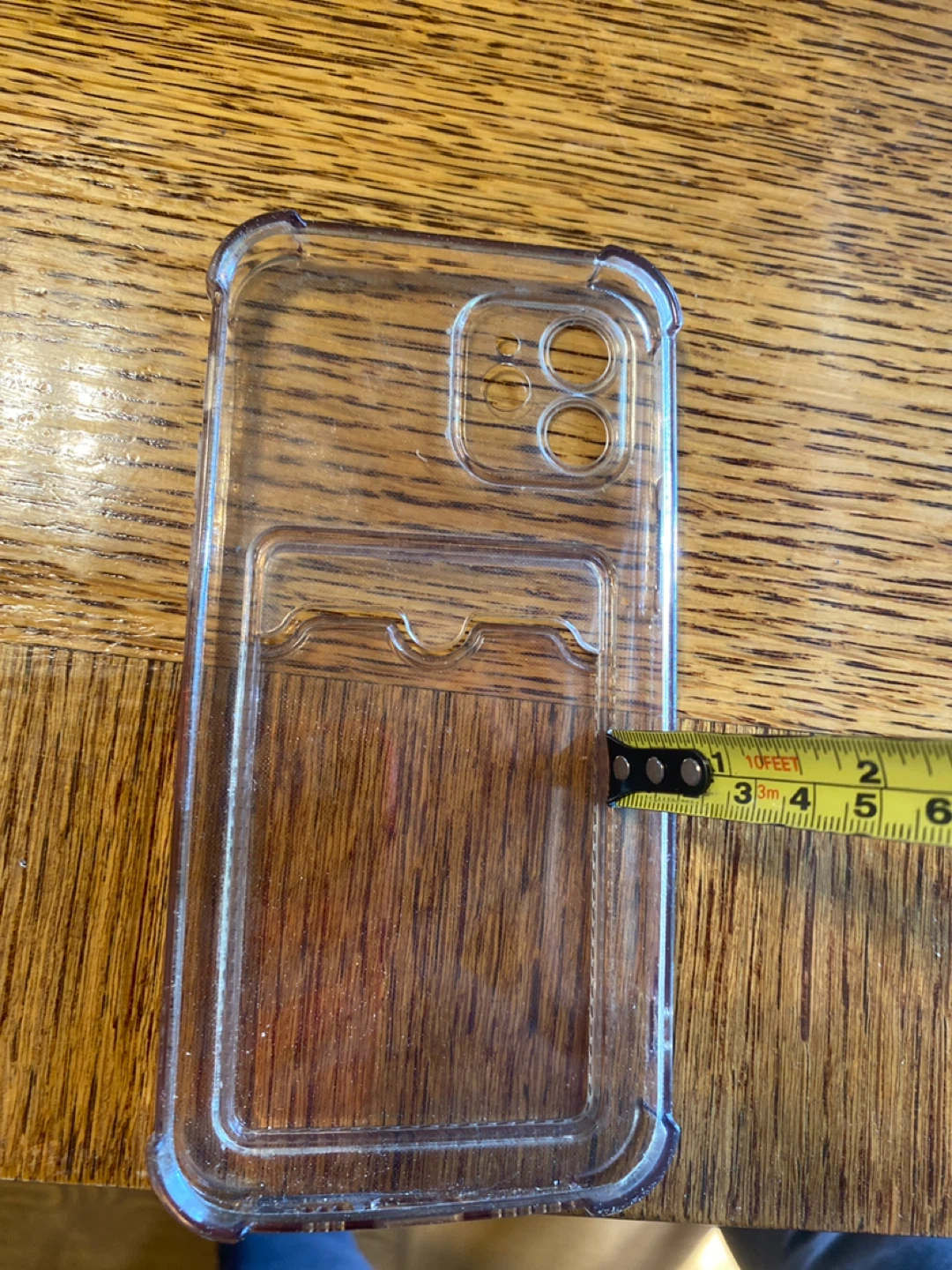 Clear Phone Case with Card Holder - photo 3
