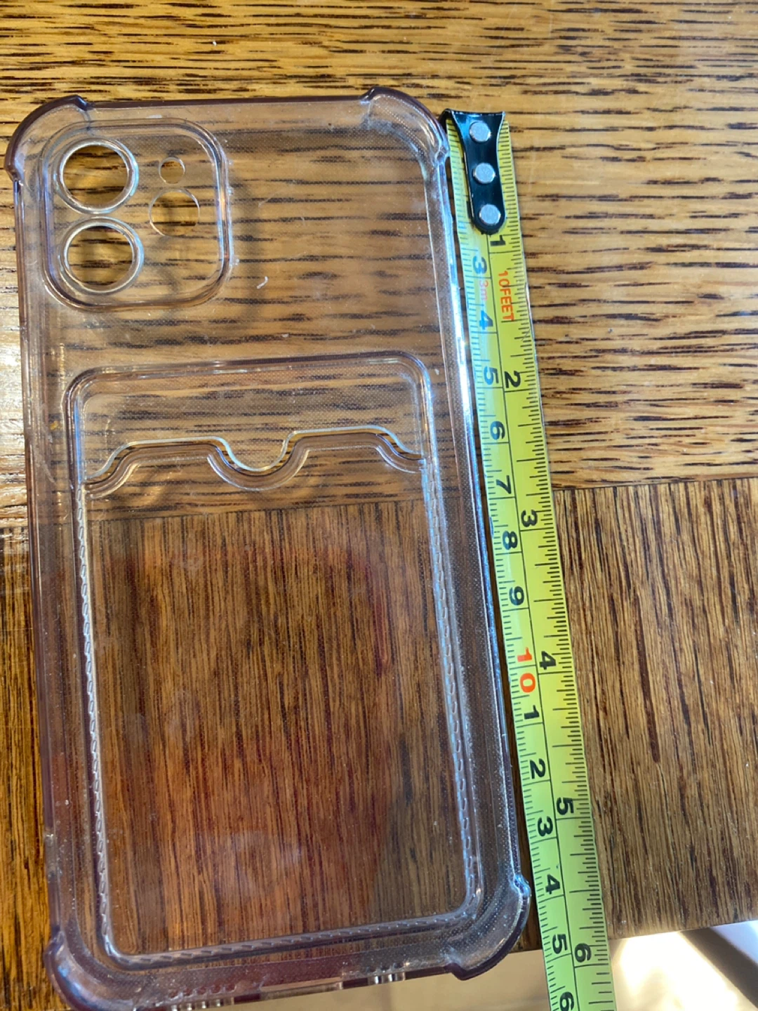 Clear Phone Case with Card Holder