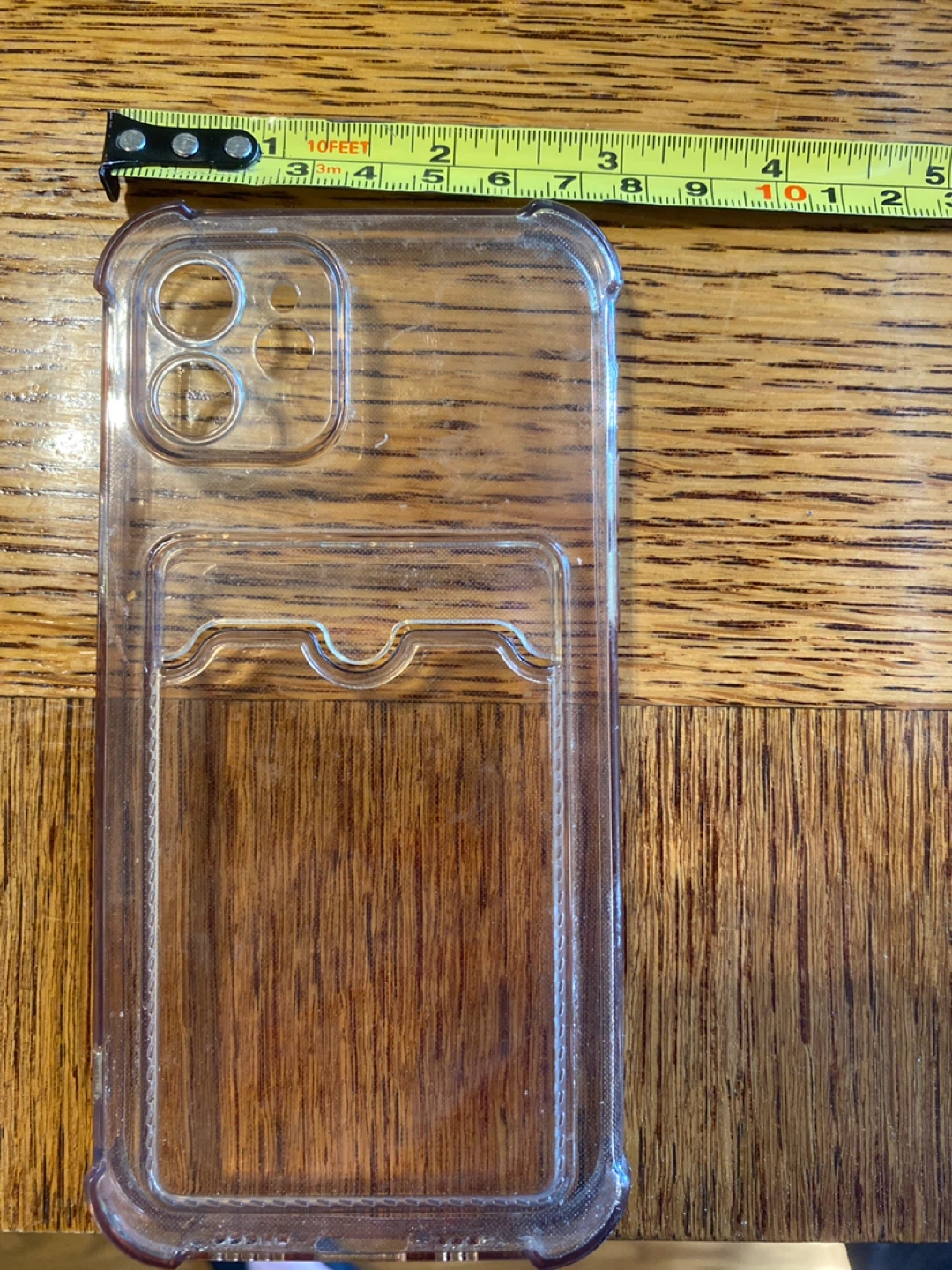 Clear Phone Case with Card Holder - photo 2