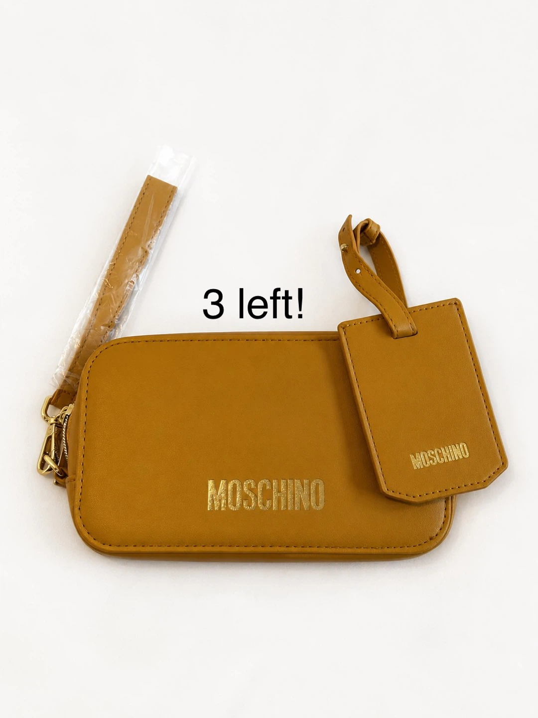 Moschino x China Airlines travel set (pouch + luggage tag, new) - photo 4