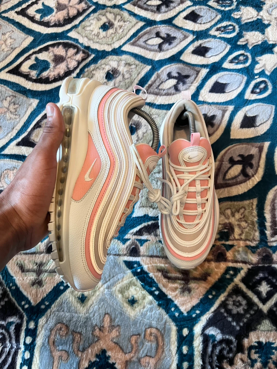 Nike Air Max 97 Women's Size 9 White/Pink