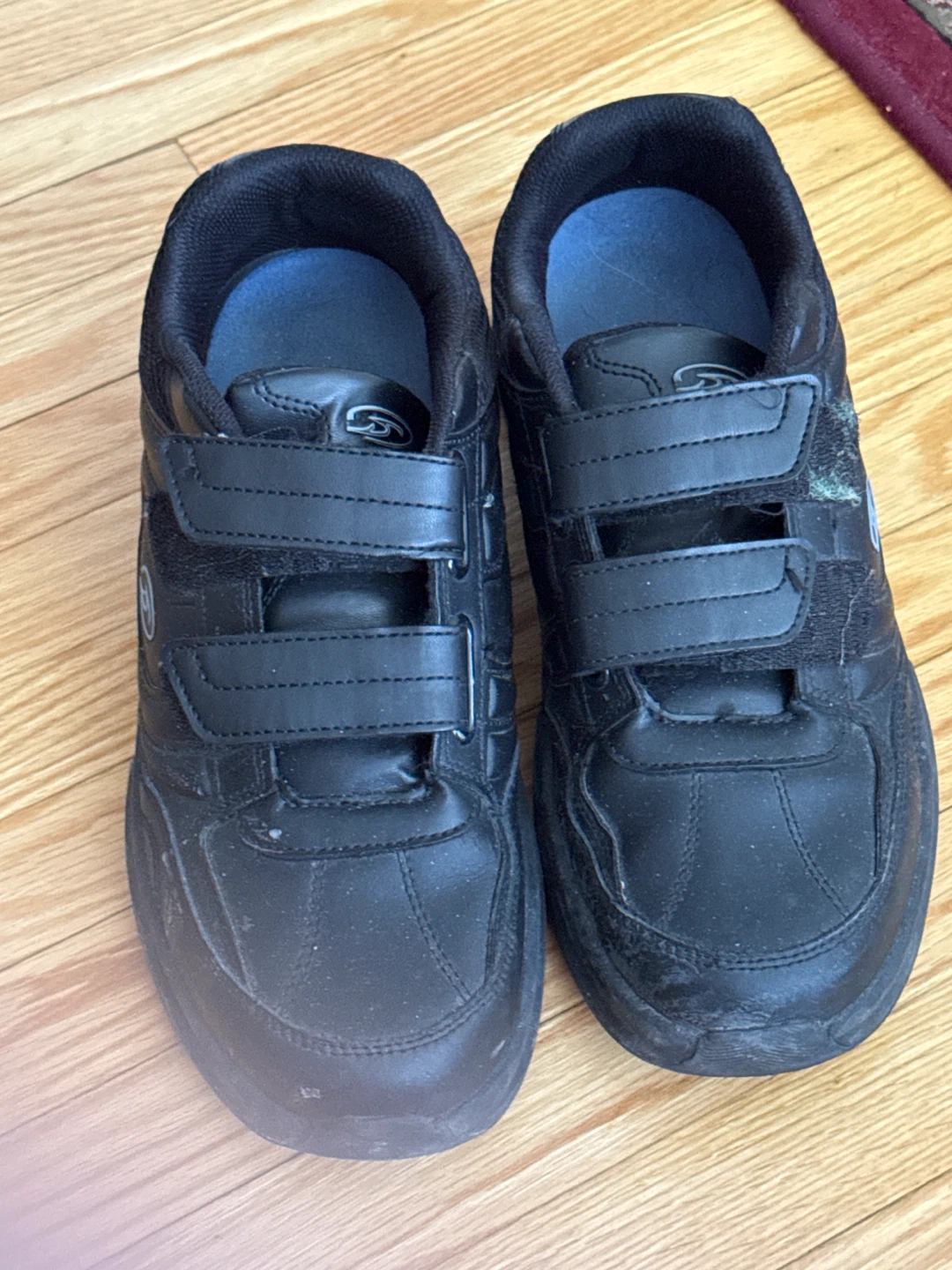 Brand X Black Velcro Shoes