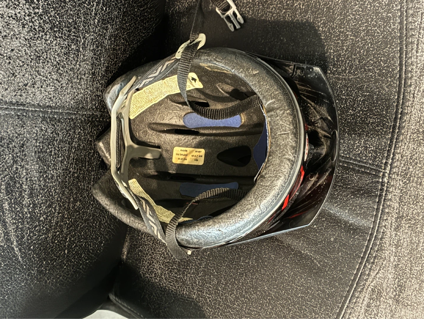 Bell Bicycle Helmet - Red/Gold - Red - photo 4